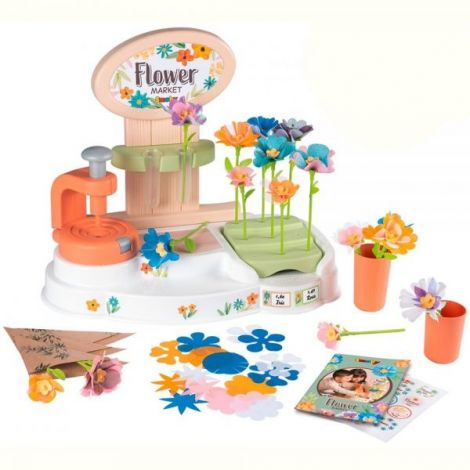 Florarie pentru copii Smoby Flower Market cu accesorii - imagine 11